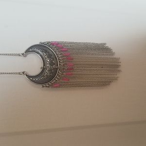 Necklace with matching earrings